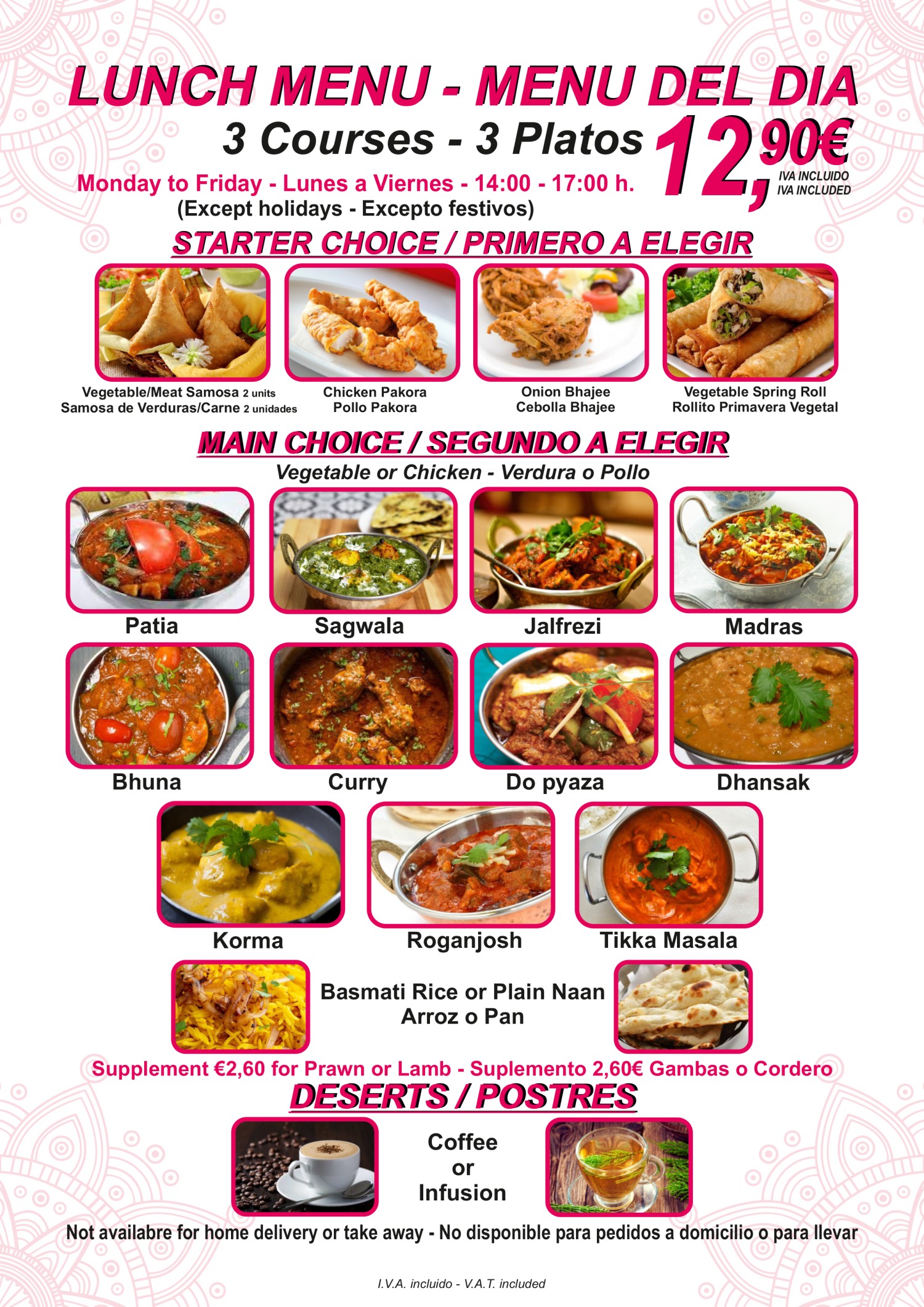 Daly Menu